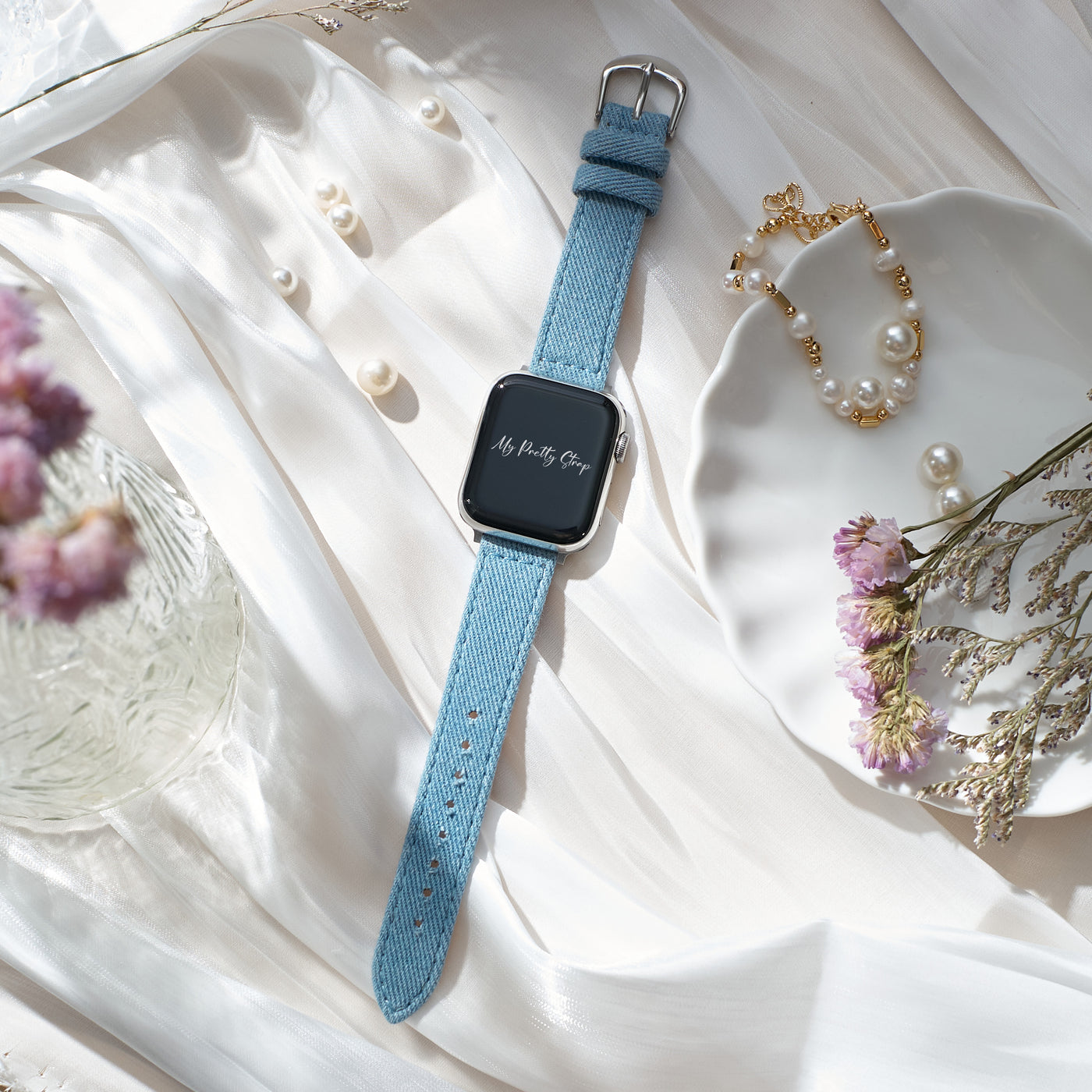 Indigo Apple Watch Strap