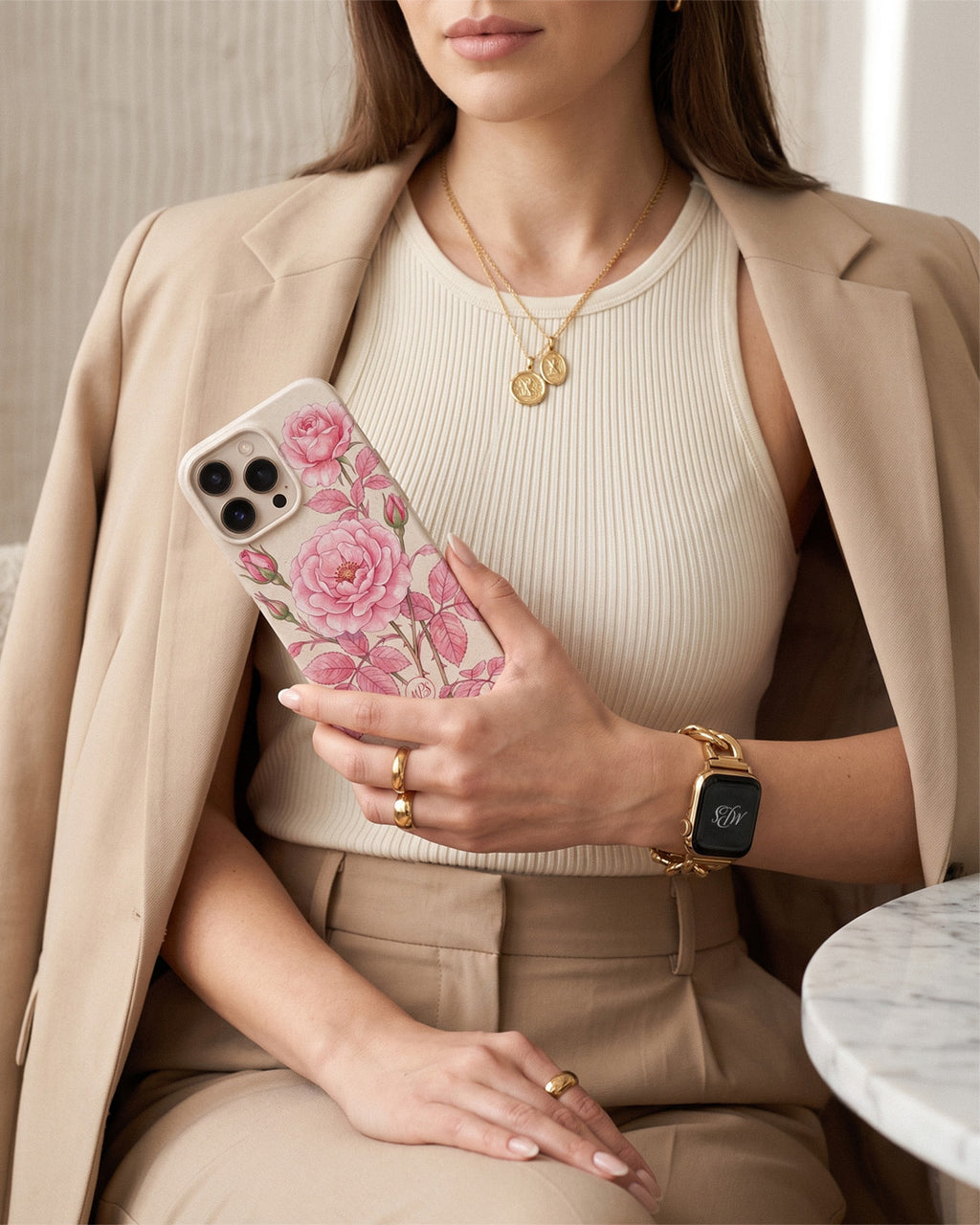 Pink Rose Phone Case