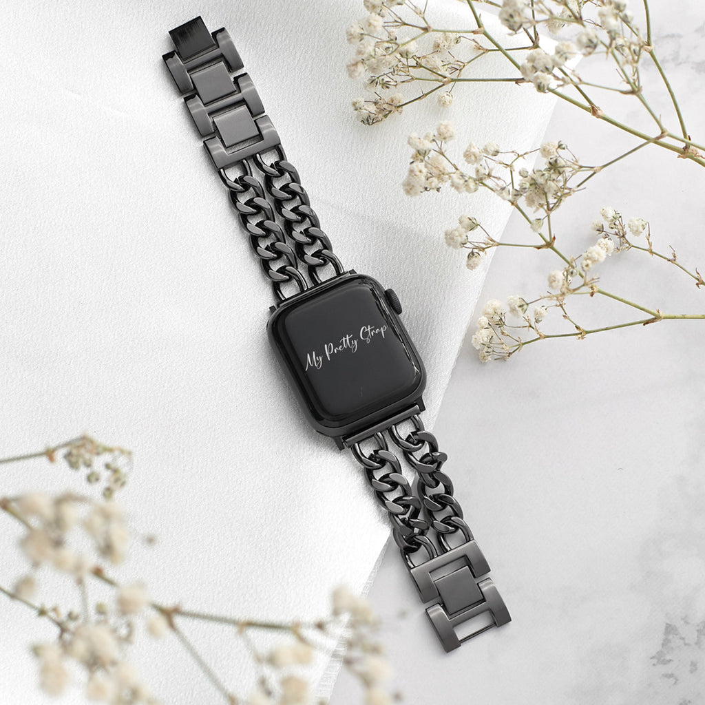 Double Chain Apple Watch Strap