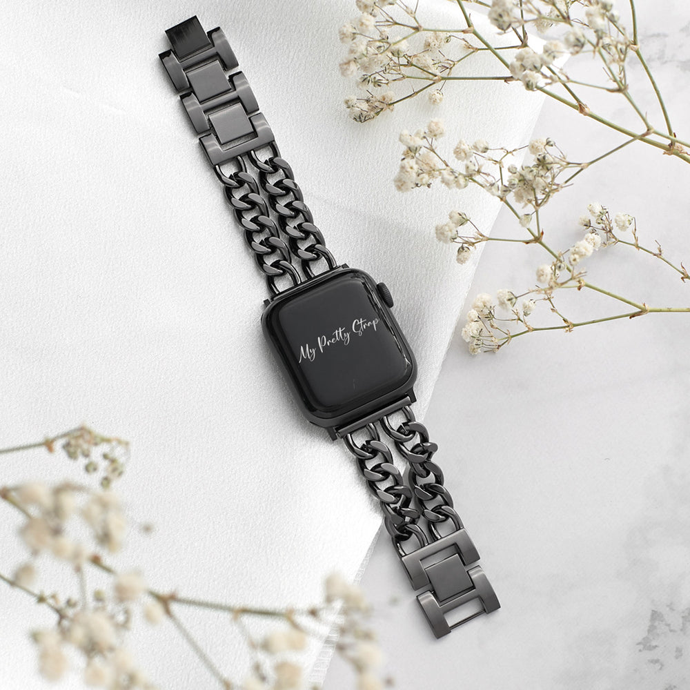 Double Chain Apple Watch Strap