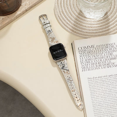 Serpentina Leather Apple Watch Strap
