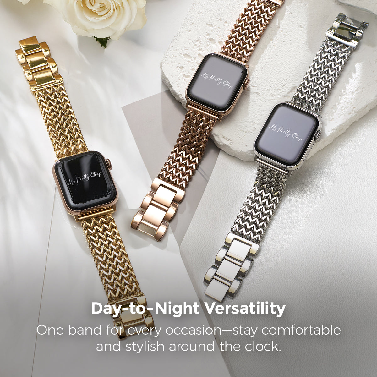 Mermaid Stainless Steel Strap