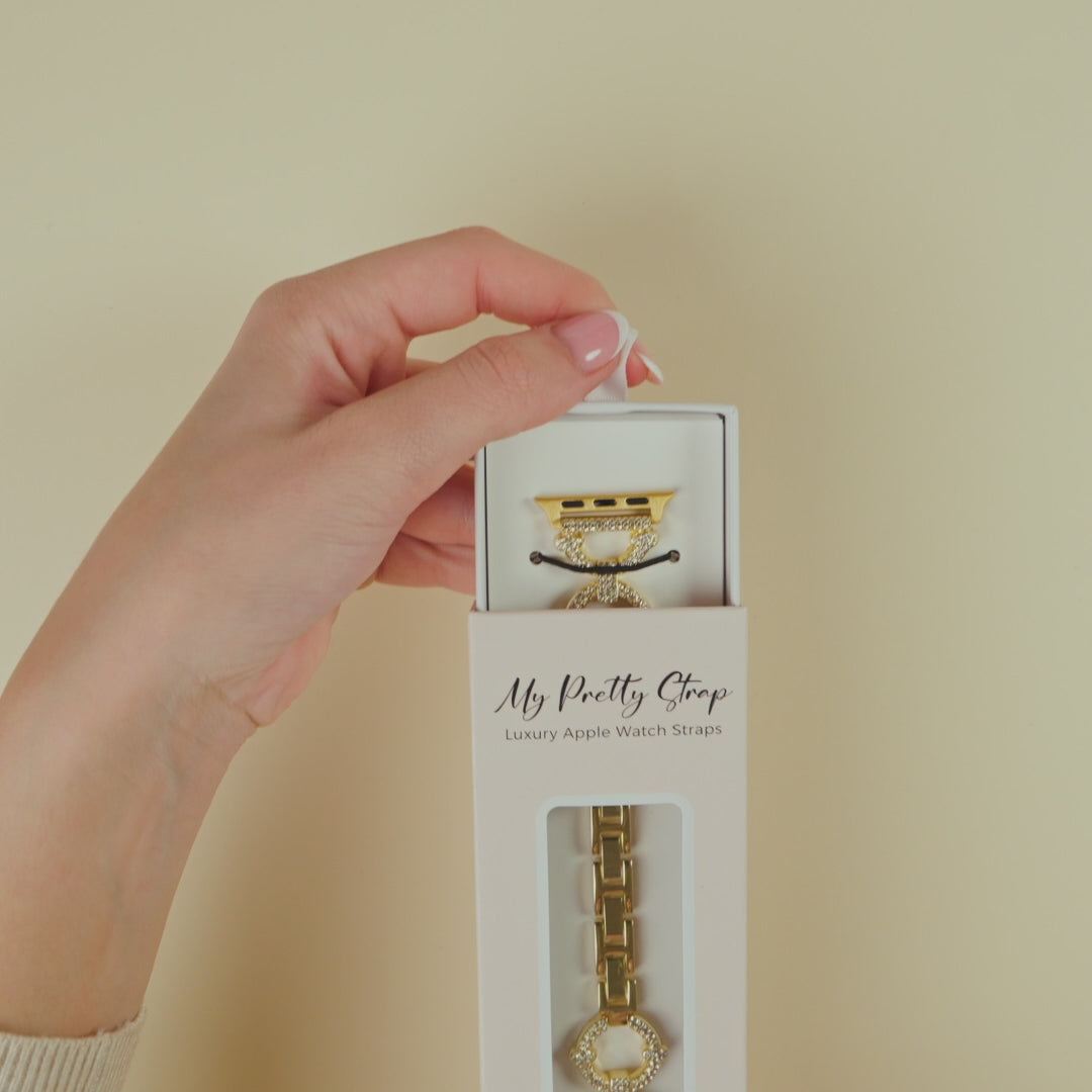 Céline Pavé Stainless Steel Strap